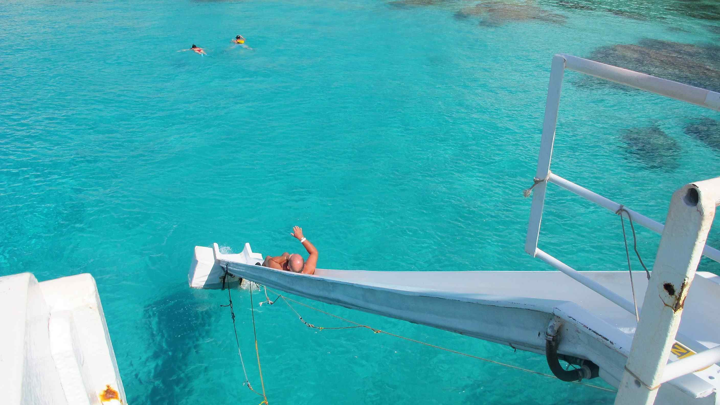 Slide into the Blue Lagoon